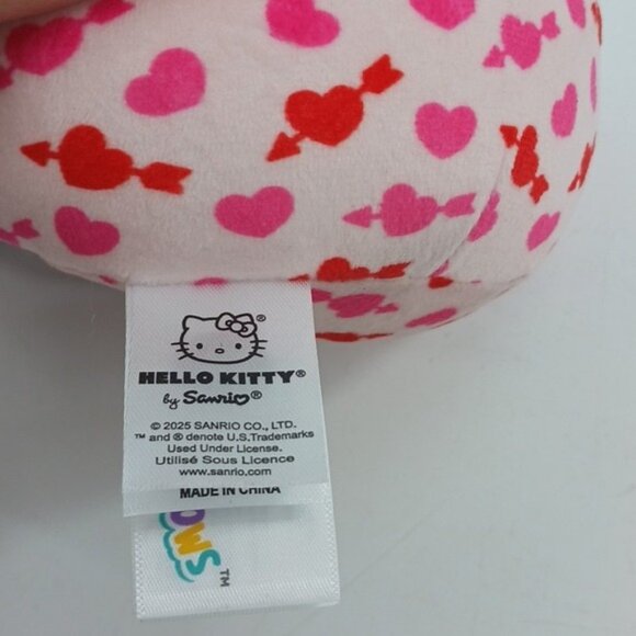 Hello Kitty Squishmallow Valentines Day 2025 Hearts Jazwares 5 Inch Plush - Picture 5 of 5